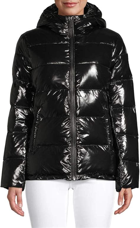 michael kors mens quilted nylon puffer coat|michael kors puffer coats women's.